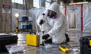 Air Monitoring for Asbestos in Agassiz, BC