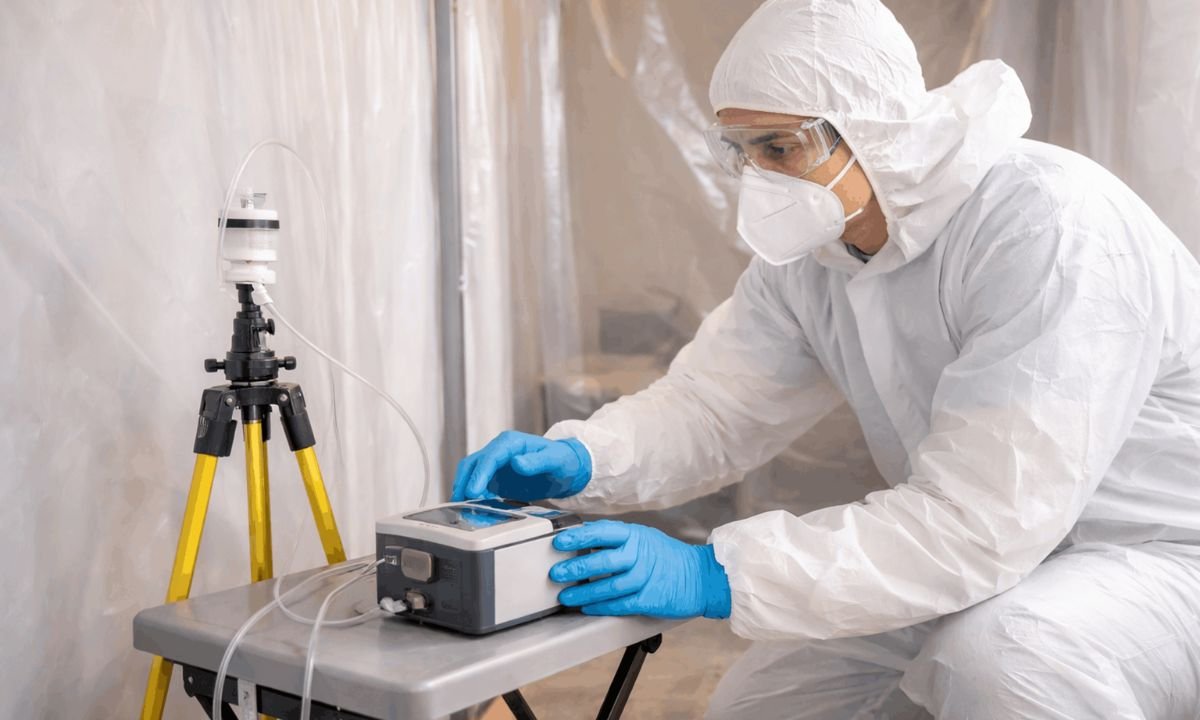 Air Monitoring for Asbestos in Delta, BC