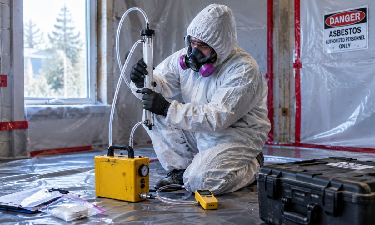 Air Monitoring for Asbestos in Langley, BC