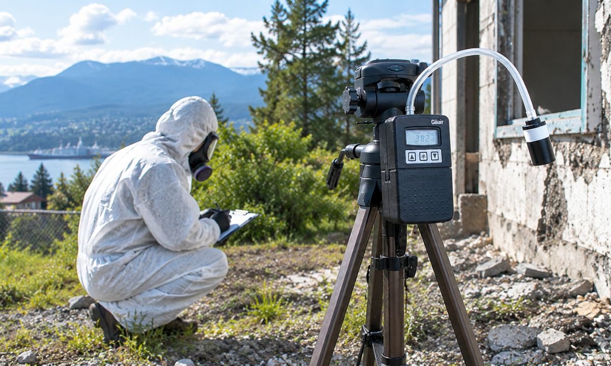 Air Monitoring for Asbestos in Mission, BC