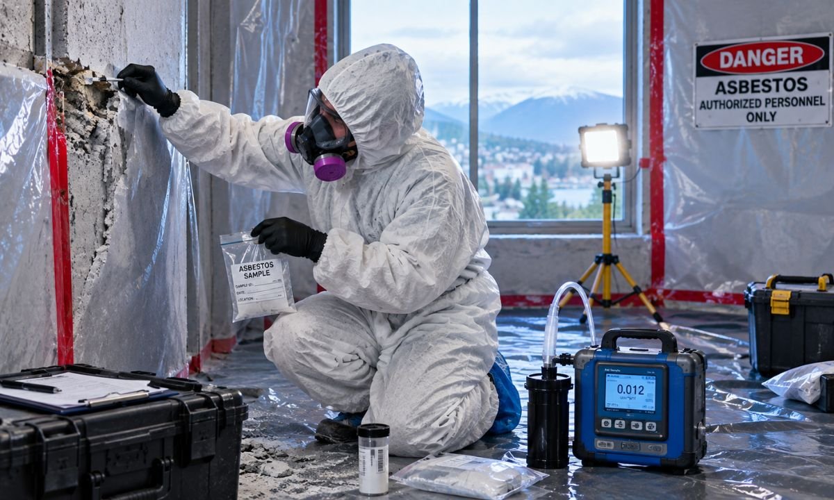 Air Monitoring for Asbestos in North Vancouver