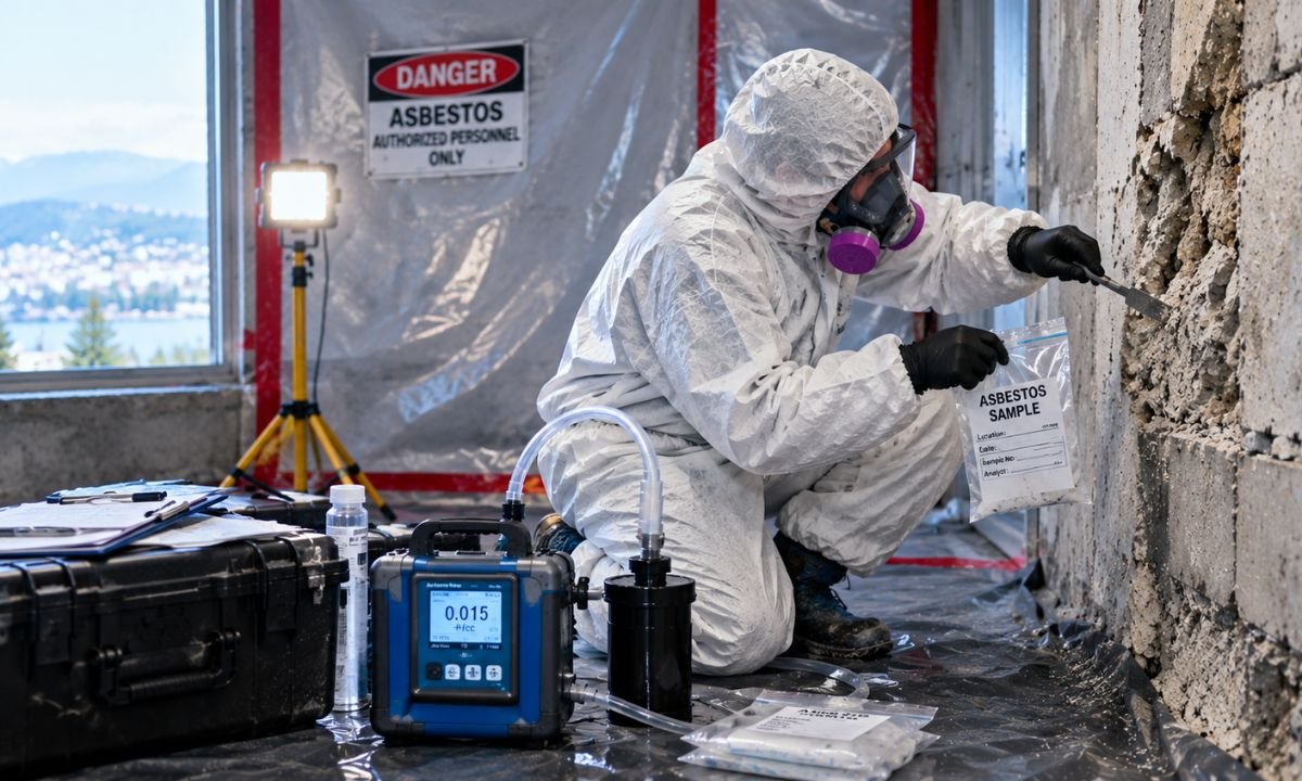 Air Monitoring for Asbestos in West Vancouver