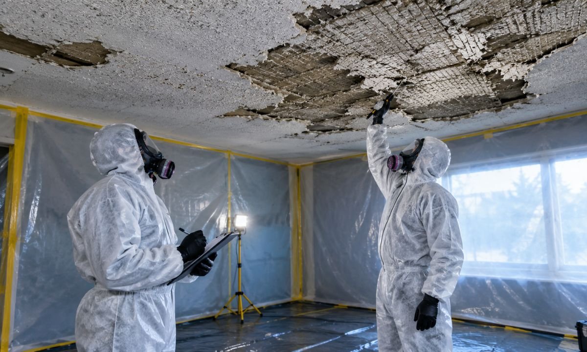 Air monitoring for asbestos Port Coquitlam,
