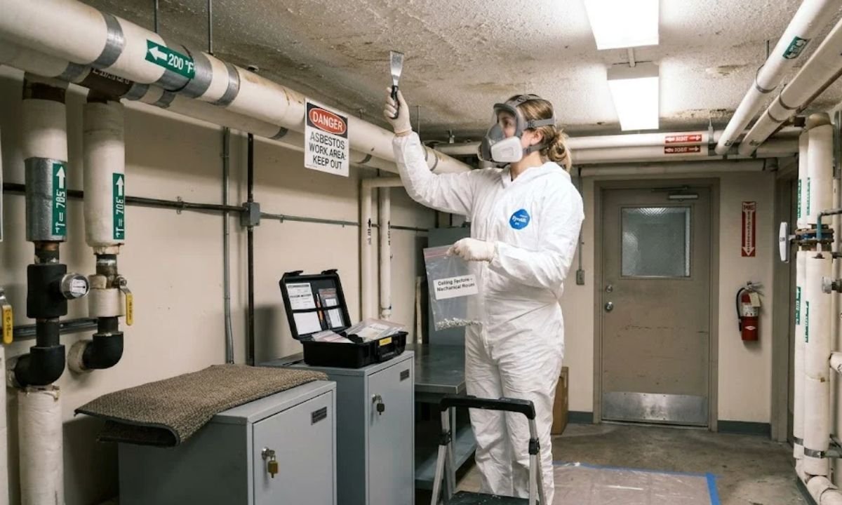 Asbestos Testing for Ceiling Texture