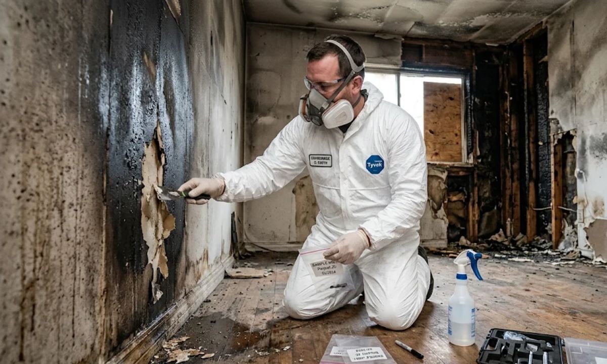 Asbestos Testing for Fire and Water Restoration