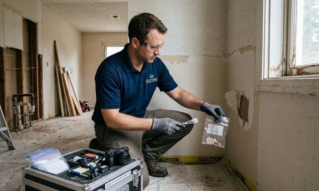 Professional Asbestos Testing Process